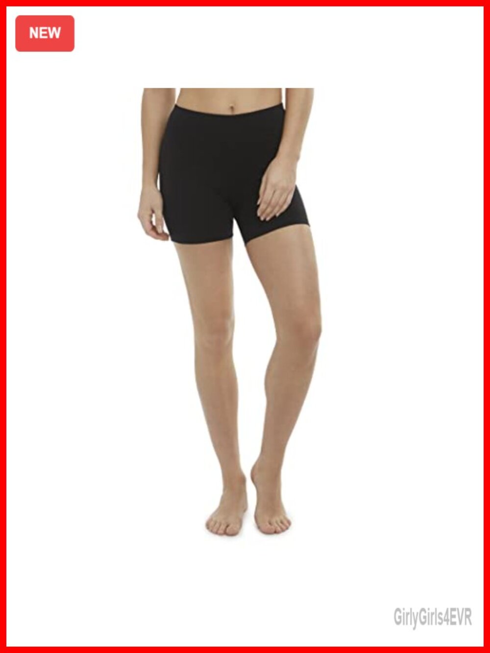 Jockey Women's Active Bike Short Wide Waistband Cotton Spandex